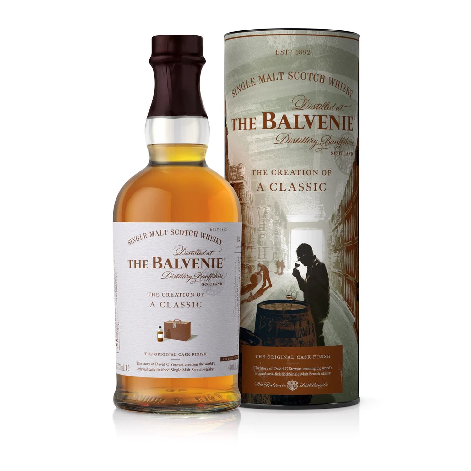 The Balvenie La création d'un whisky single malt classique 700 ml