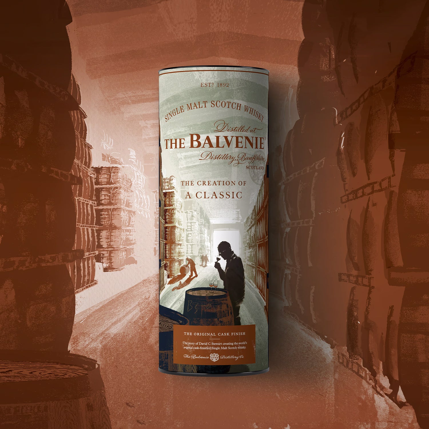 The Balvenie La création d'un whisky single malt classique 700 ml