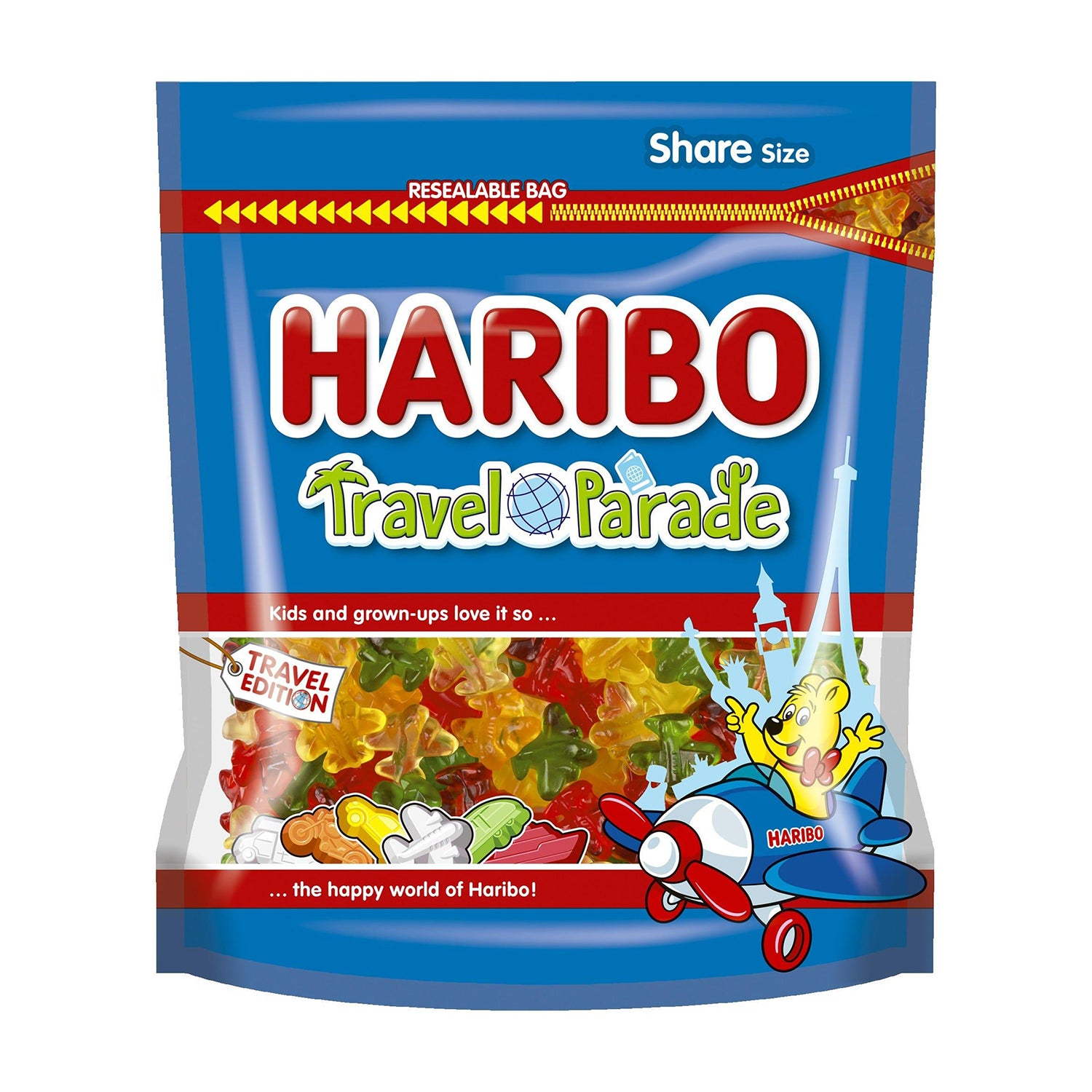Bonbons Haribo Parade de voyage 220g