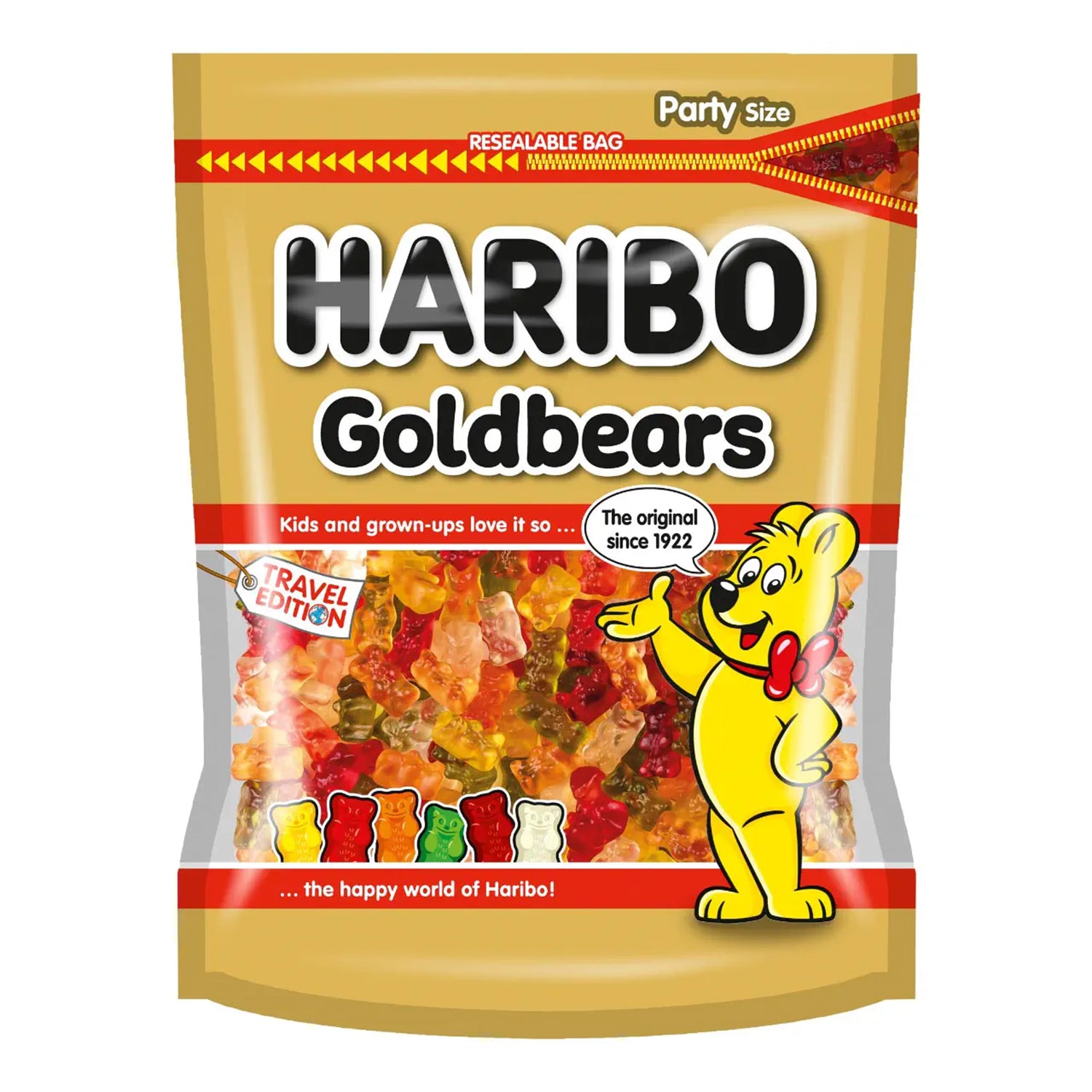 Bonbons Haribo Ours d'or 750g