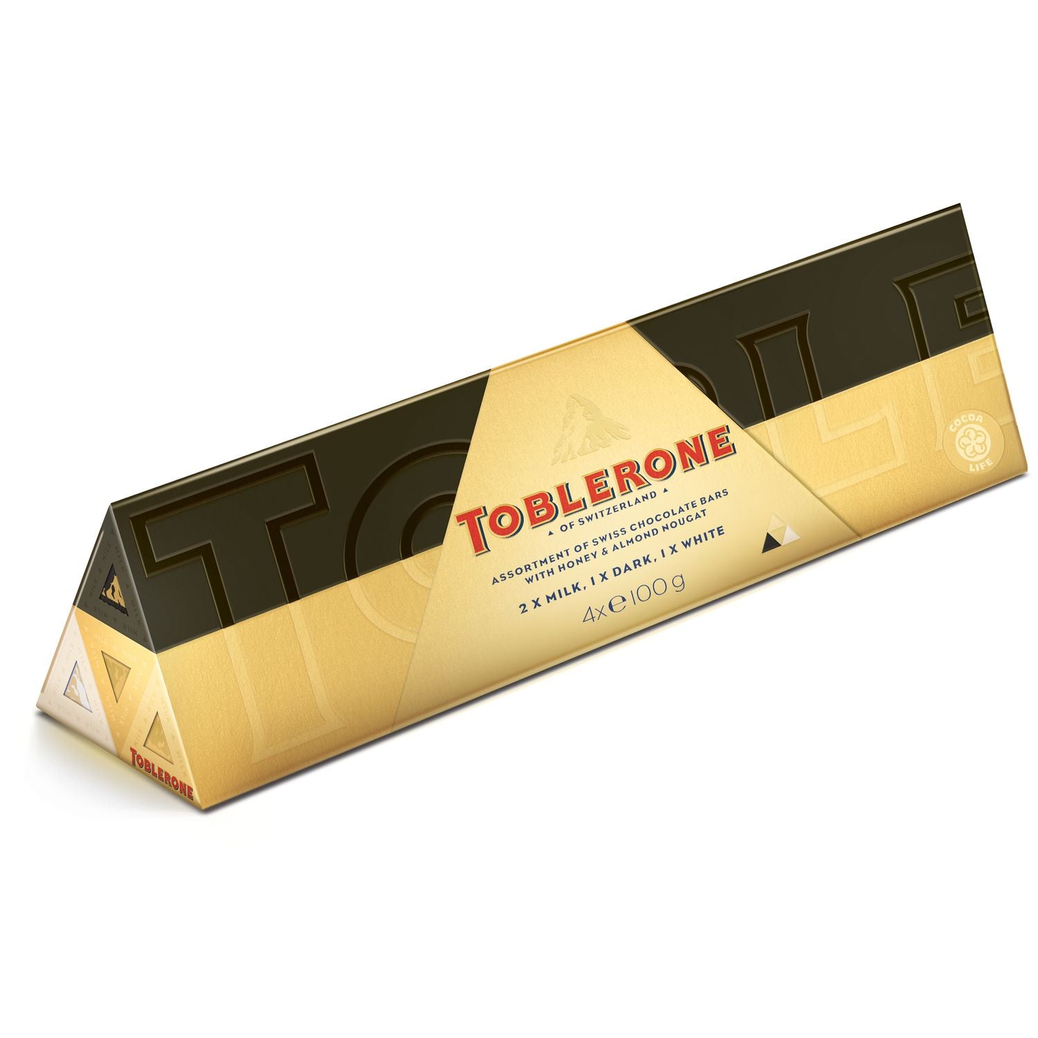 Coffret Toblerone Classic 4 x 100 g