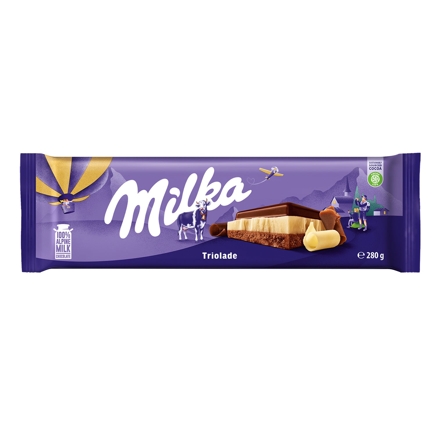 Milka Triolade Comprimés 280g