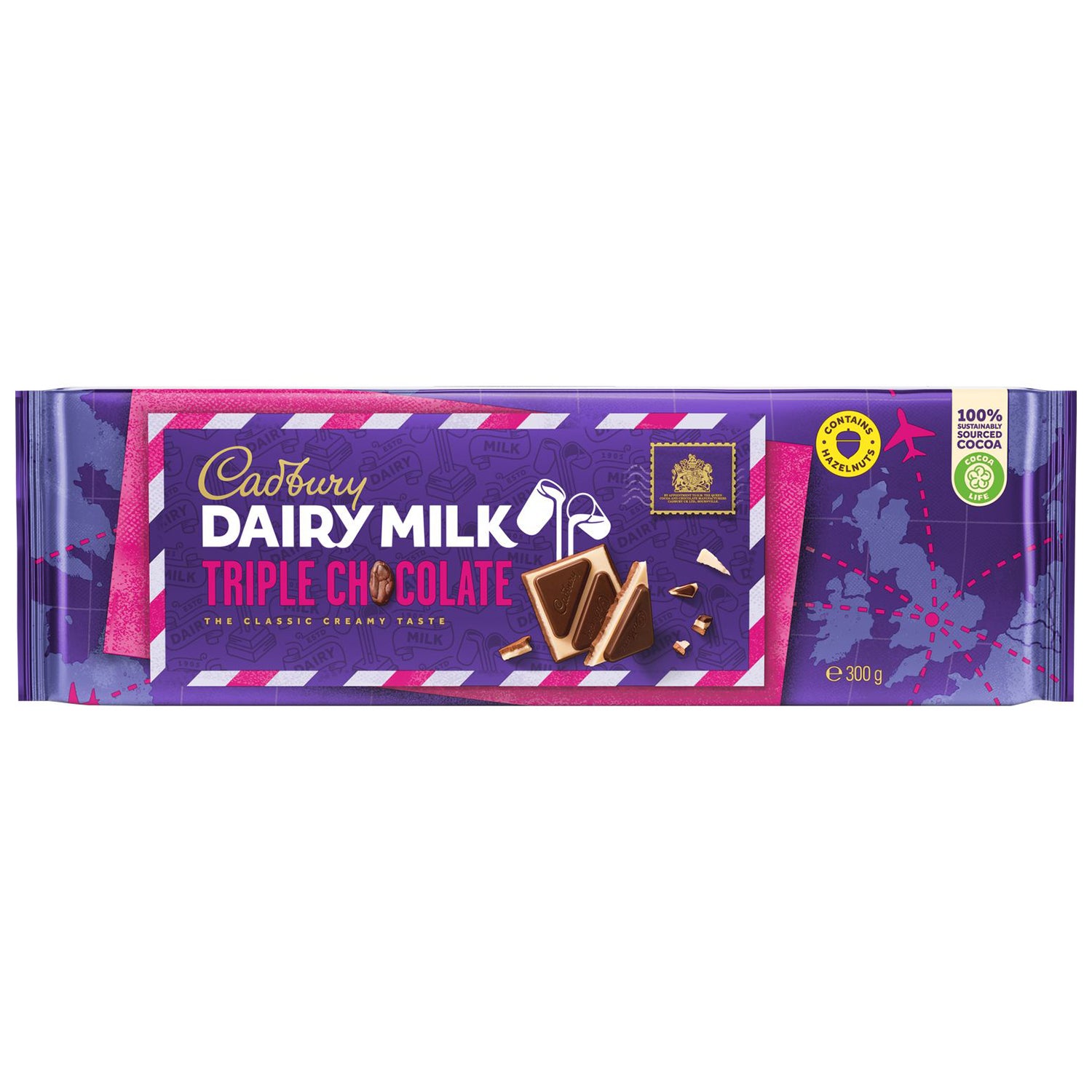 Lait Cadbury Dairy Milk 300g Triolade