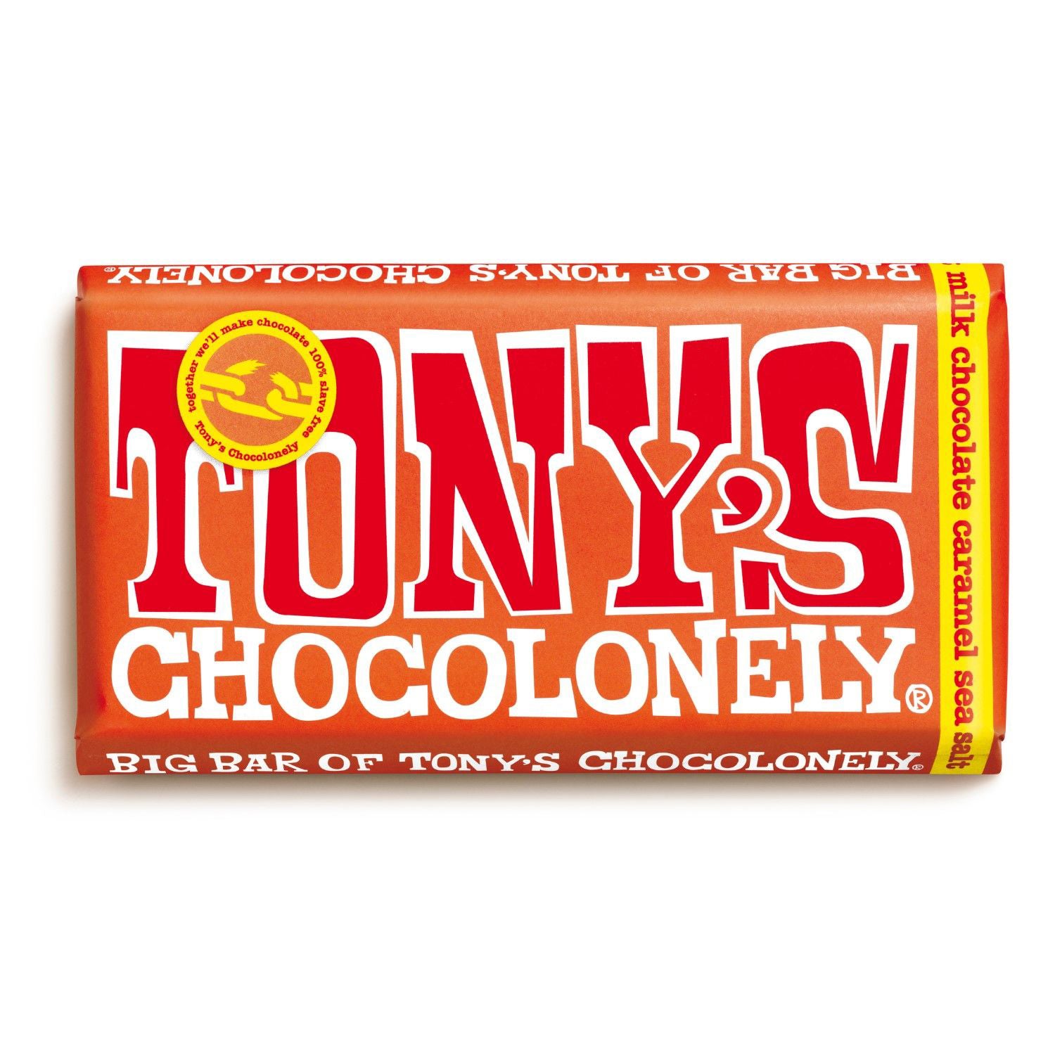Tony's Chocolonely Lait Caramel Sel de Mer 32% 240g