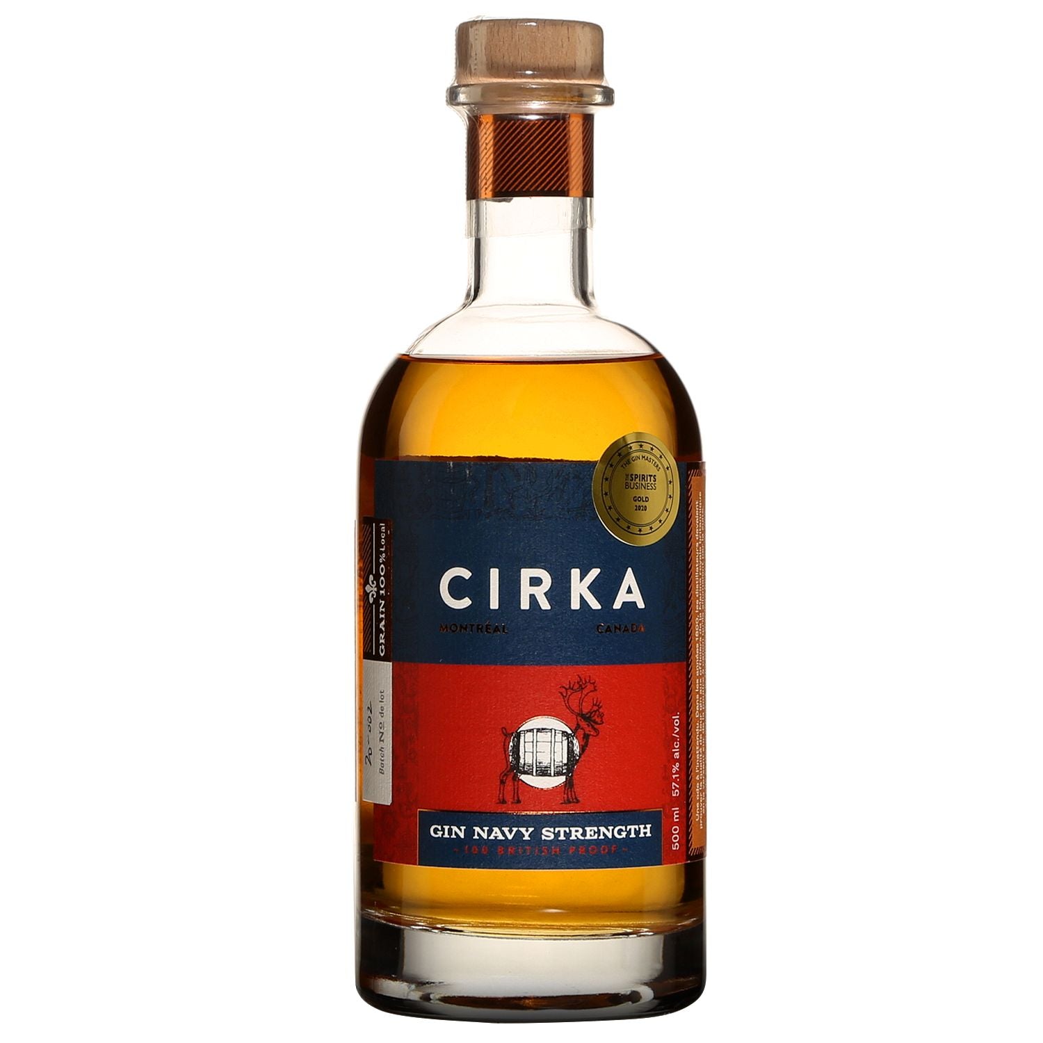 Gin Cirka Navy Strength 500 ml