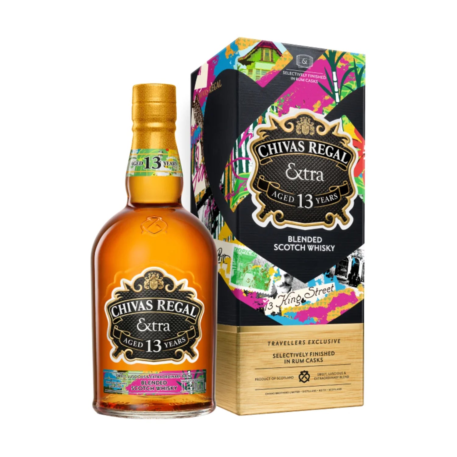 Whisky Chivas Extra 13 Rum Cask Selection Blended 1L