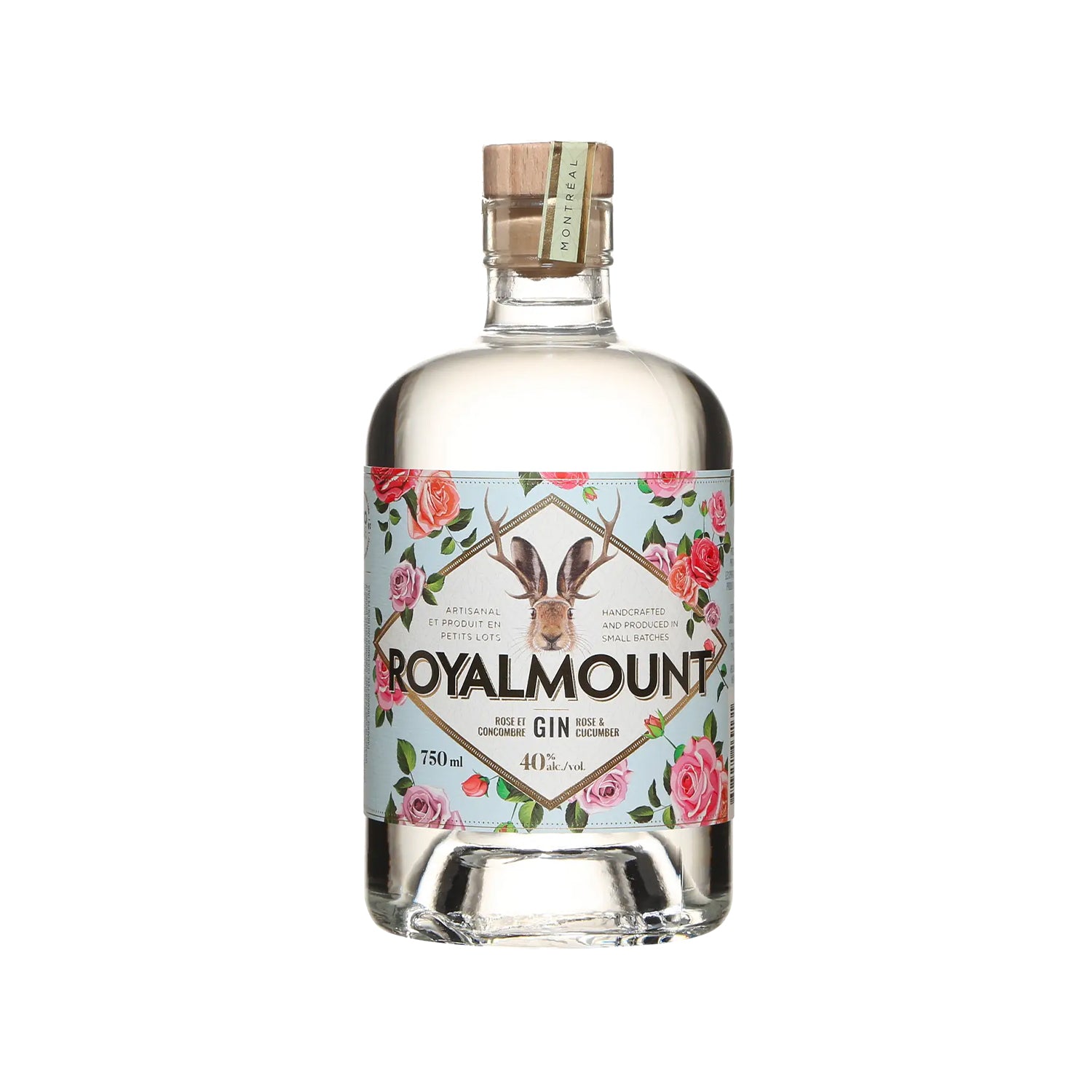Royalmount Gin Rose & Concombre 750ml
