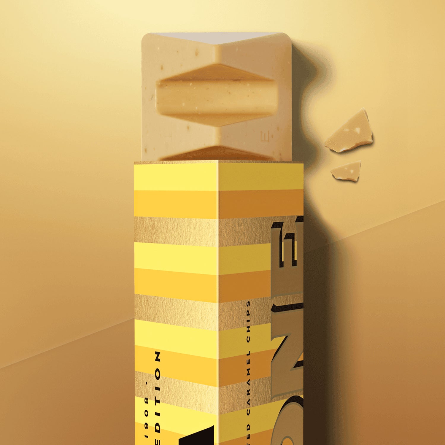 Barre Toblerone au caramel doré 360 g
