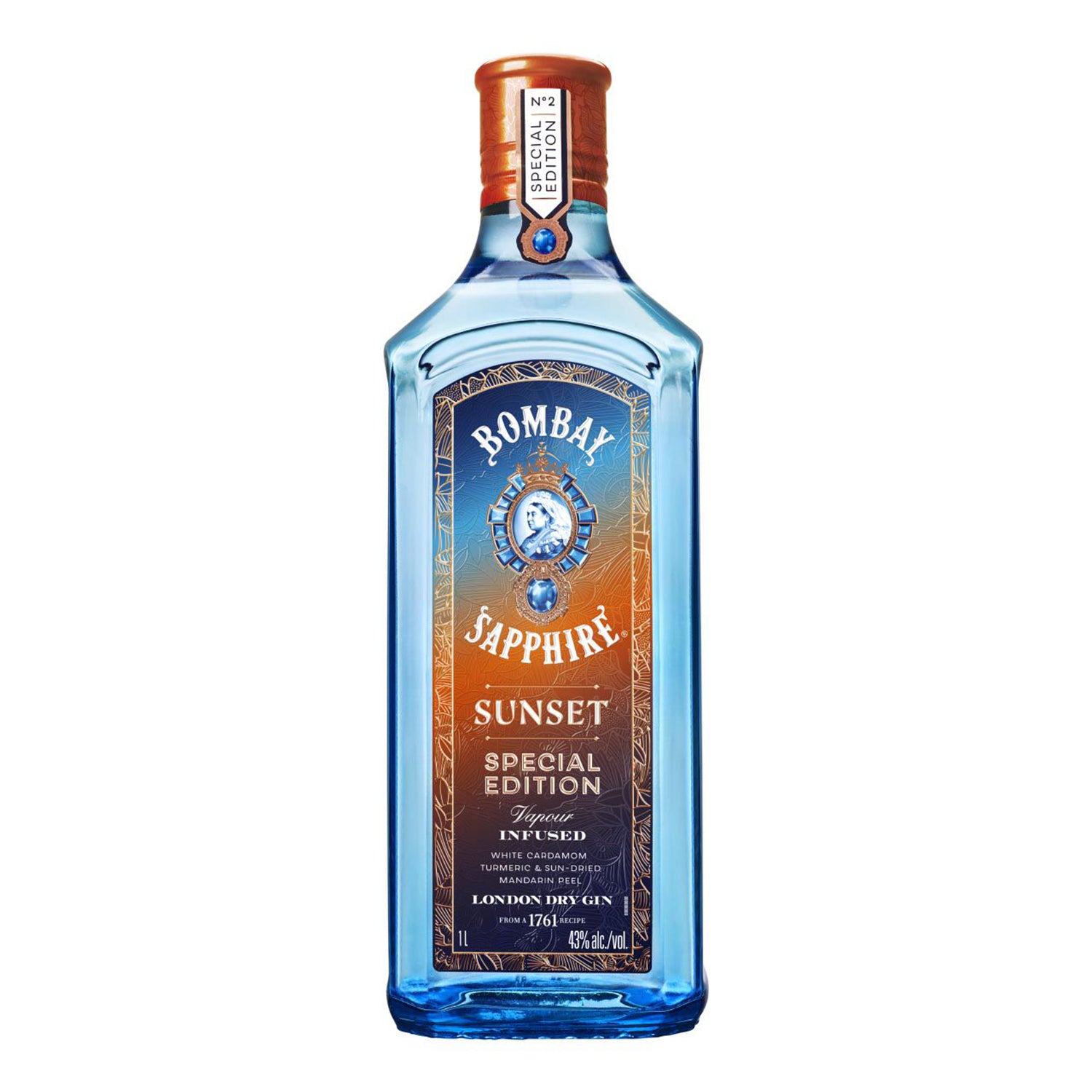 Bombay Sapphire Sunset Gin Special Edition 1L