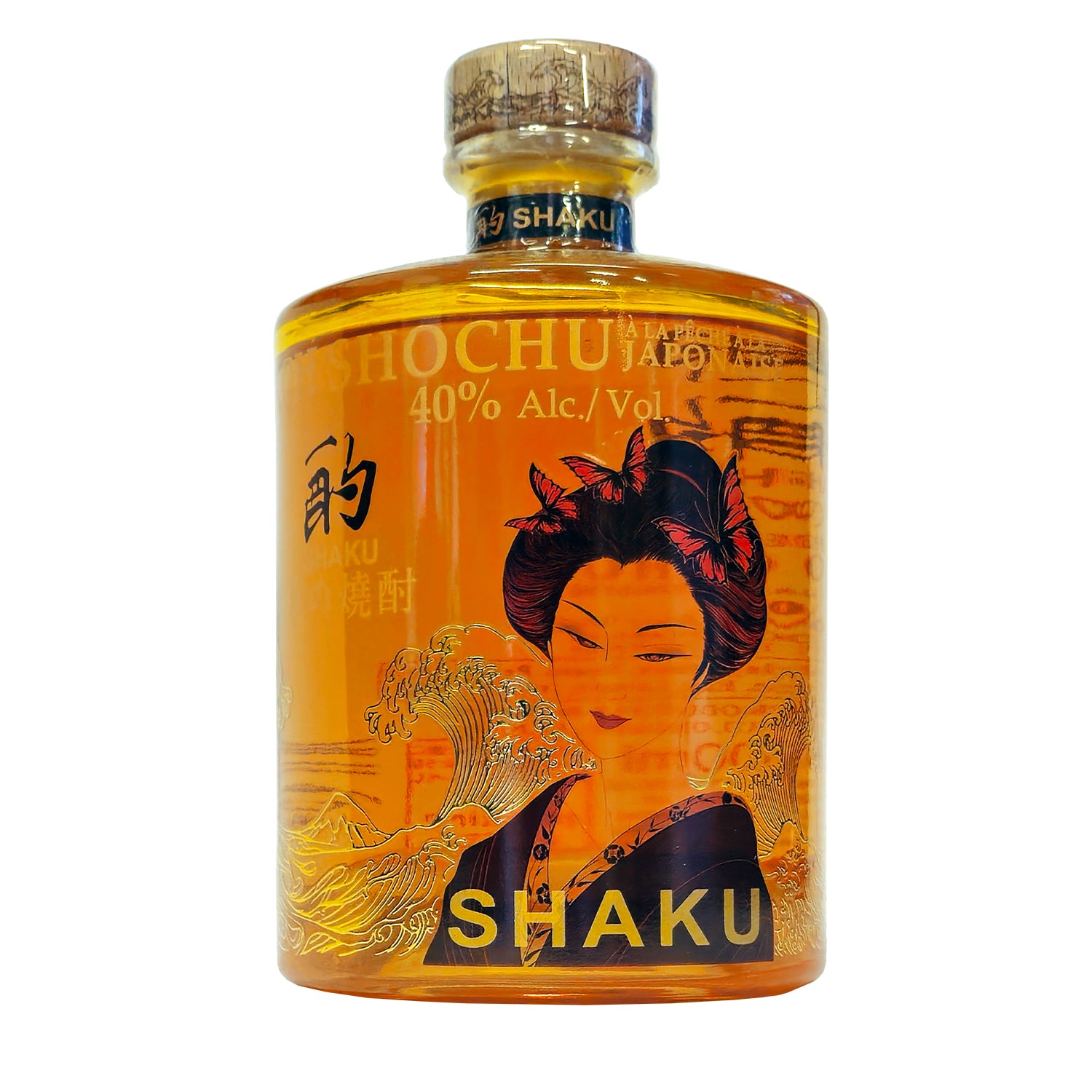 Shaku Shochu à la pêche de style japonais 500 ml