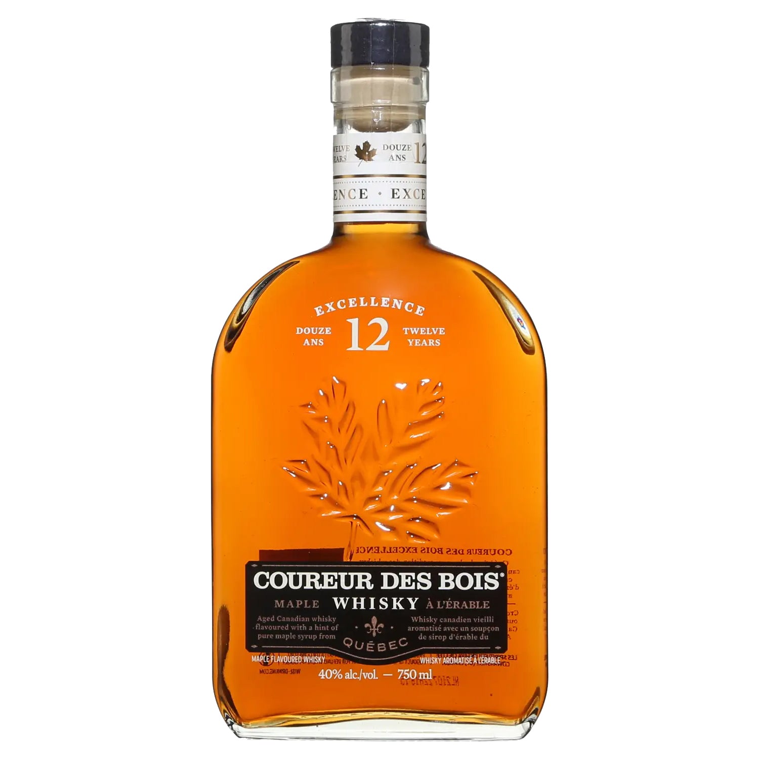 Whisky Coureur des Bois Excellence 12 Ans 750ml