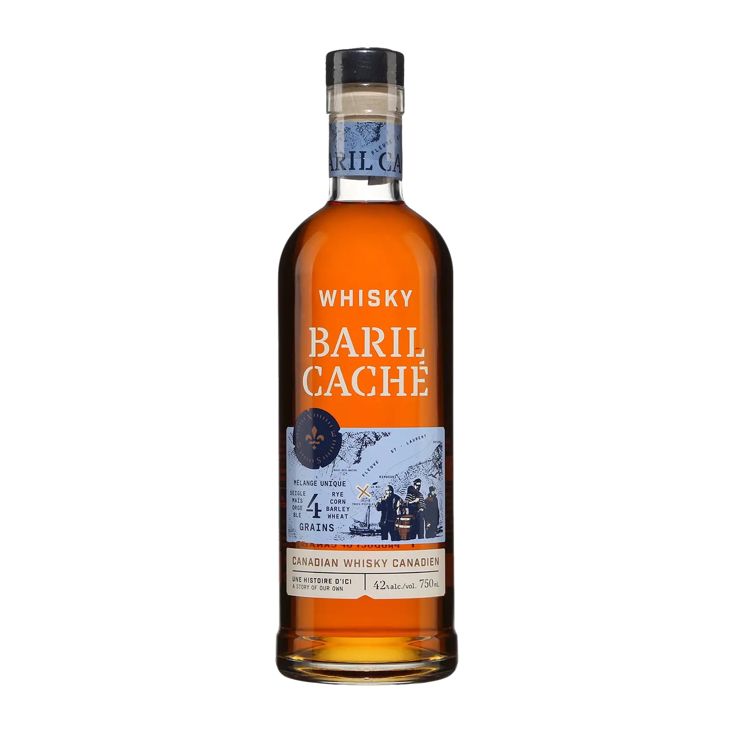 Baril Caché Canadian whisky 750ml