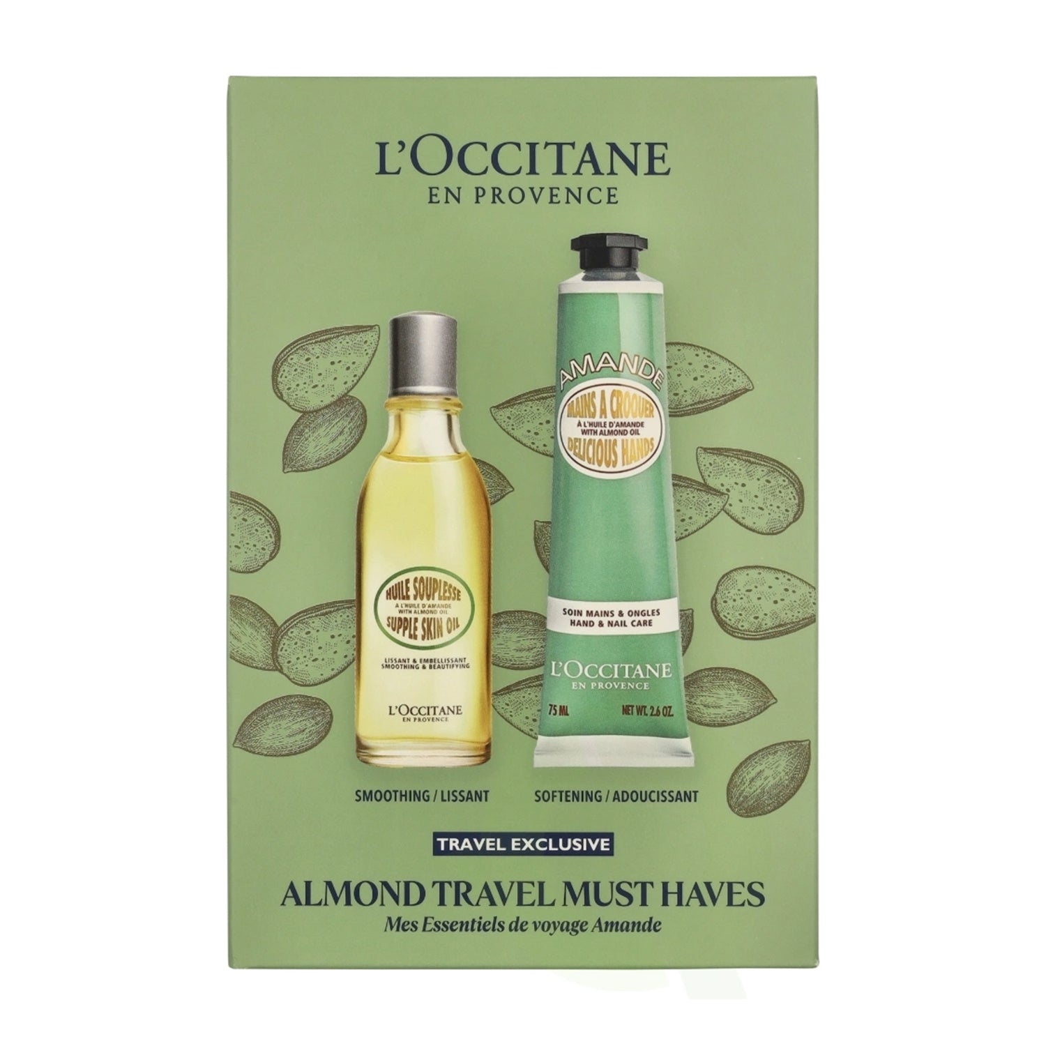 L'Occitane Almond Travel Must Haves