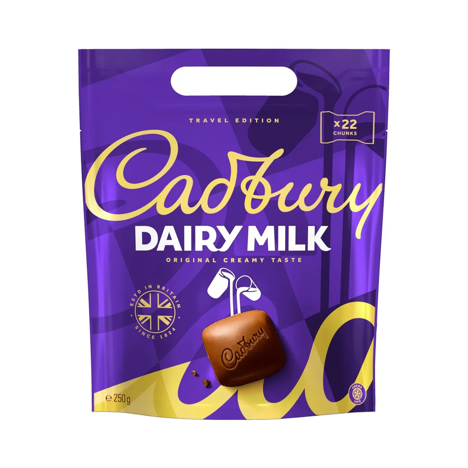 Cadbury Dairy Milk Chunks Sachet 250g