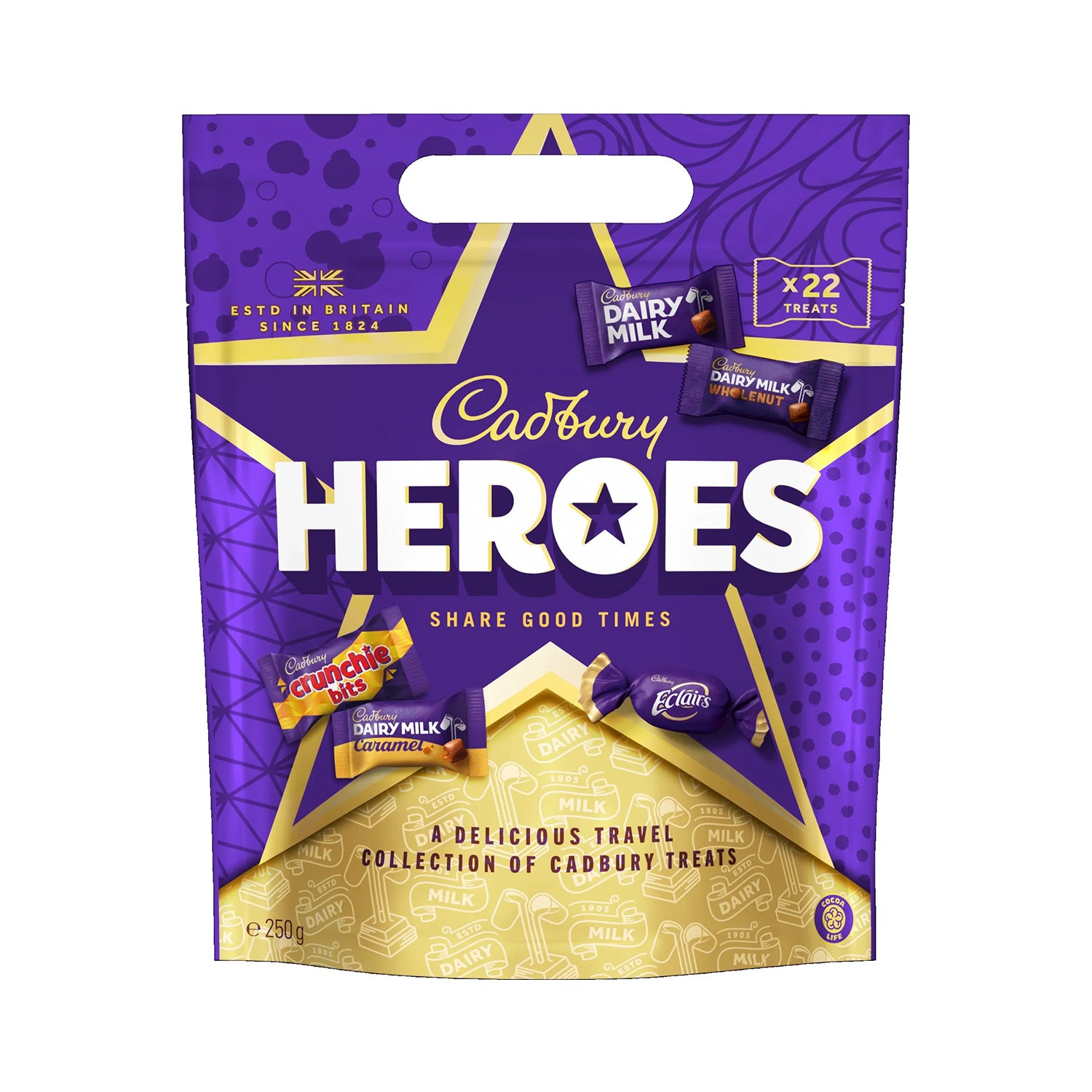 Sachet Cadbury Heroes 250 g