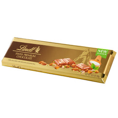 Lindt Gold Bar Milk Almond Pistachio 300g