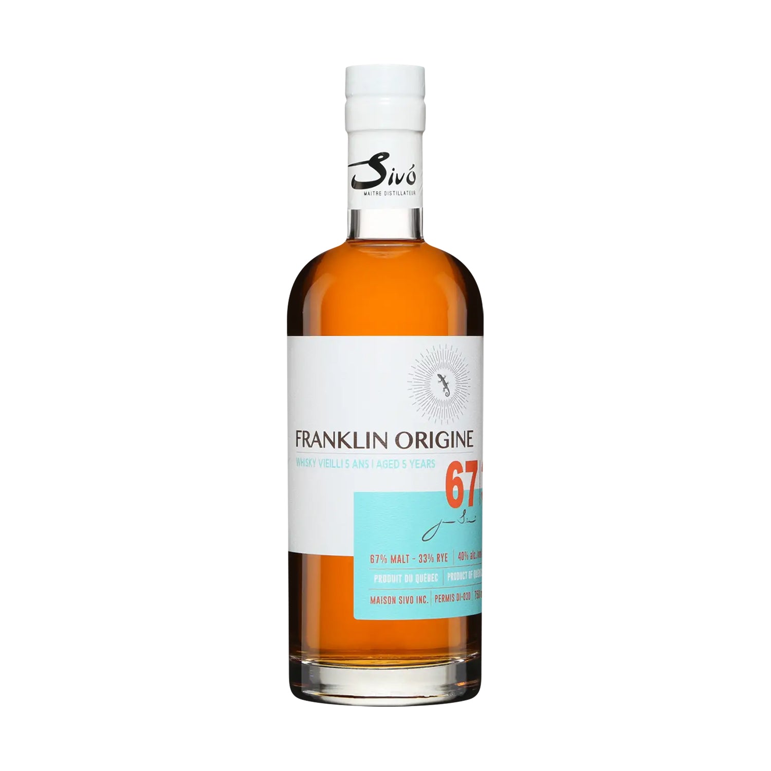 Franklin Origine 67/33 5 Year Old Whisky 750ml
