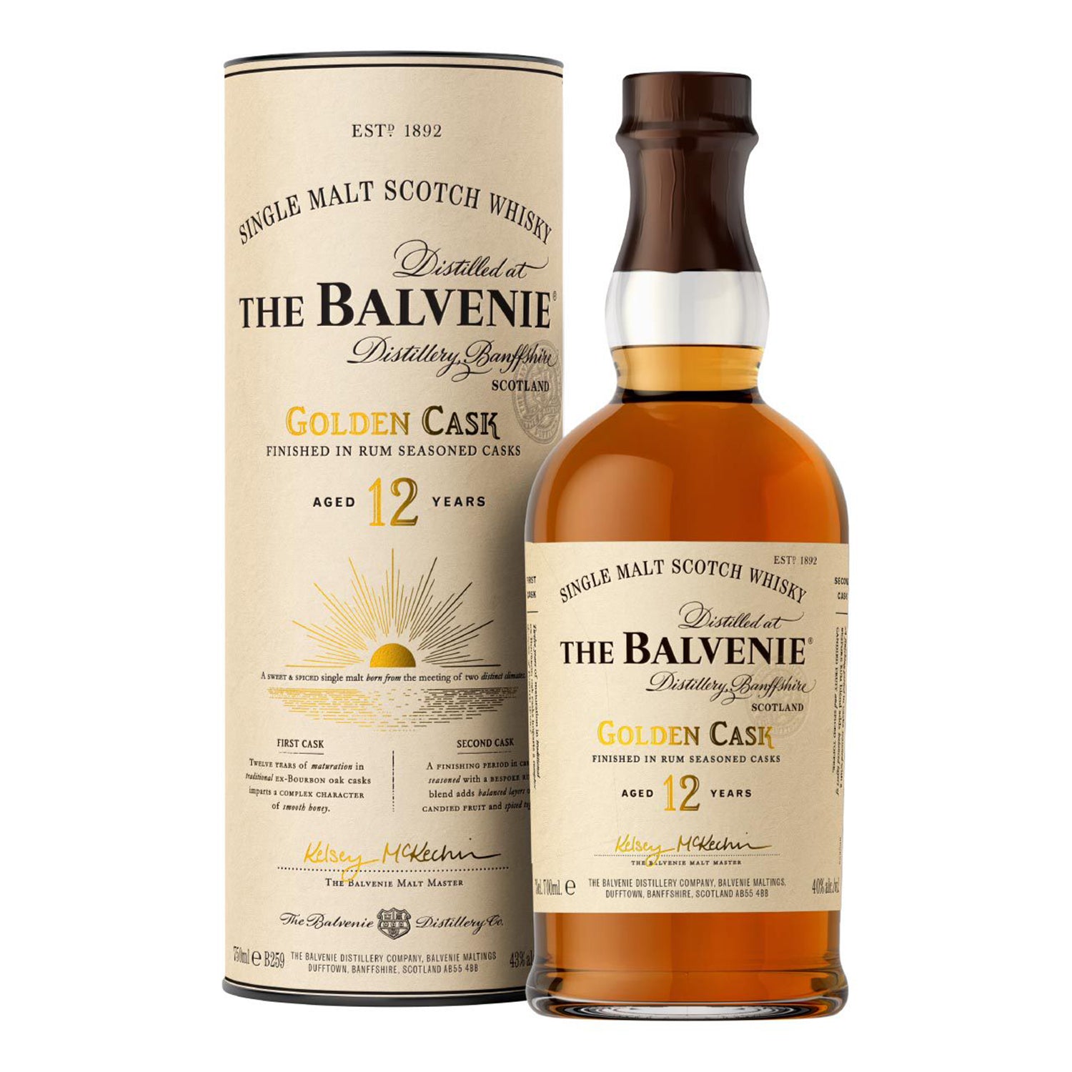 The Balvenie Golden Cask 12 Year Old 700ml