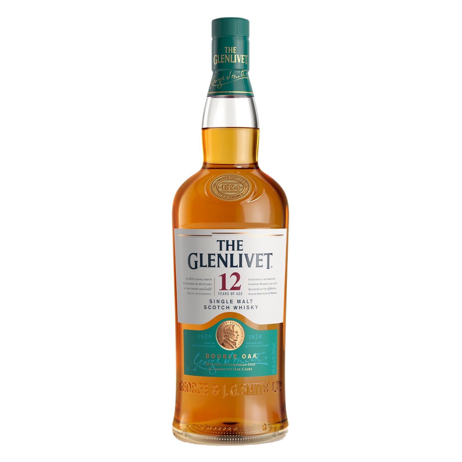 The GLENLIVET 12Years 1L スコッチウイスキーDKN402 The Glenlivet 12 Year Old Single Malt Scotch Whisky 1L
