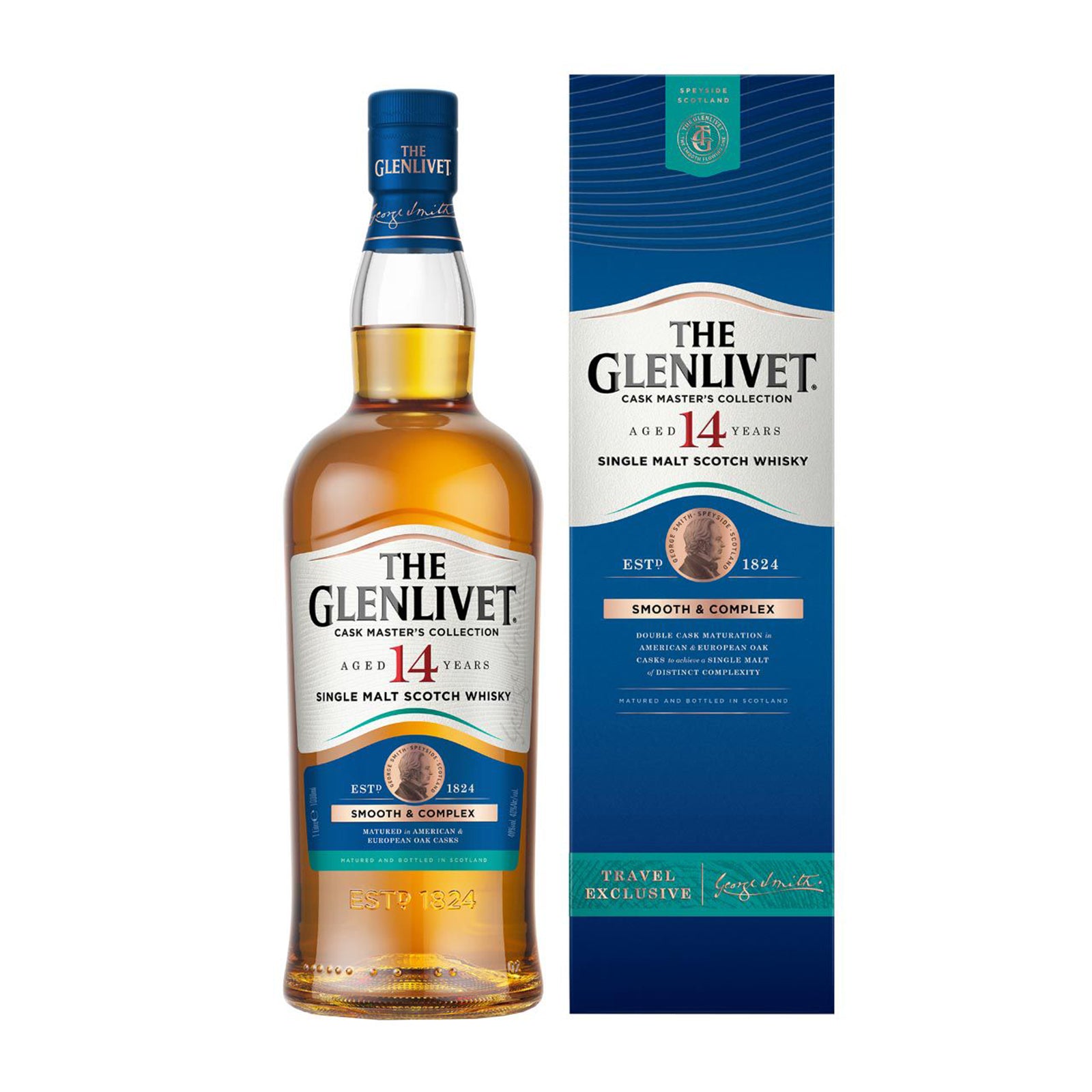 The Glenlivet Single Cask Edition 14年 The Glenlivet Cask Master's 14 Years Old Single Malt Scotch Whisky 1L