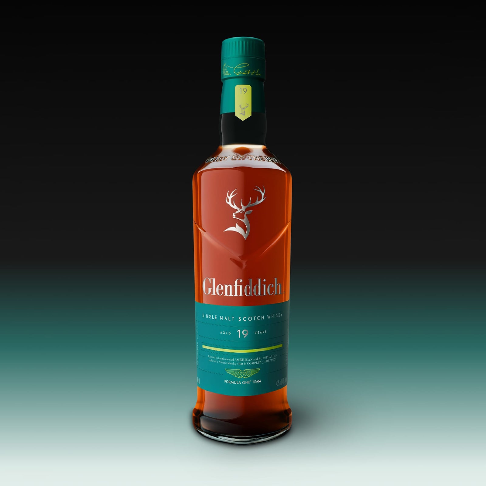 Glenfiddich 19 Year Old Aston Martin Aramco Formula One Team Limited Edition 700ml
