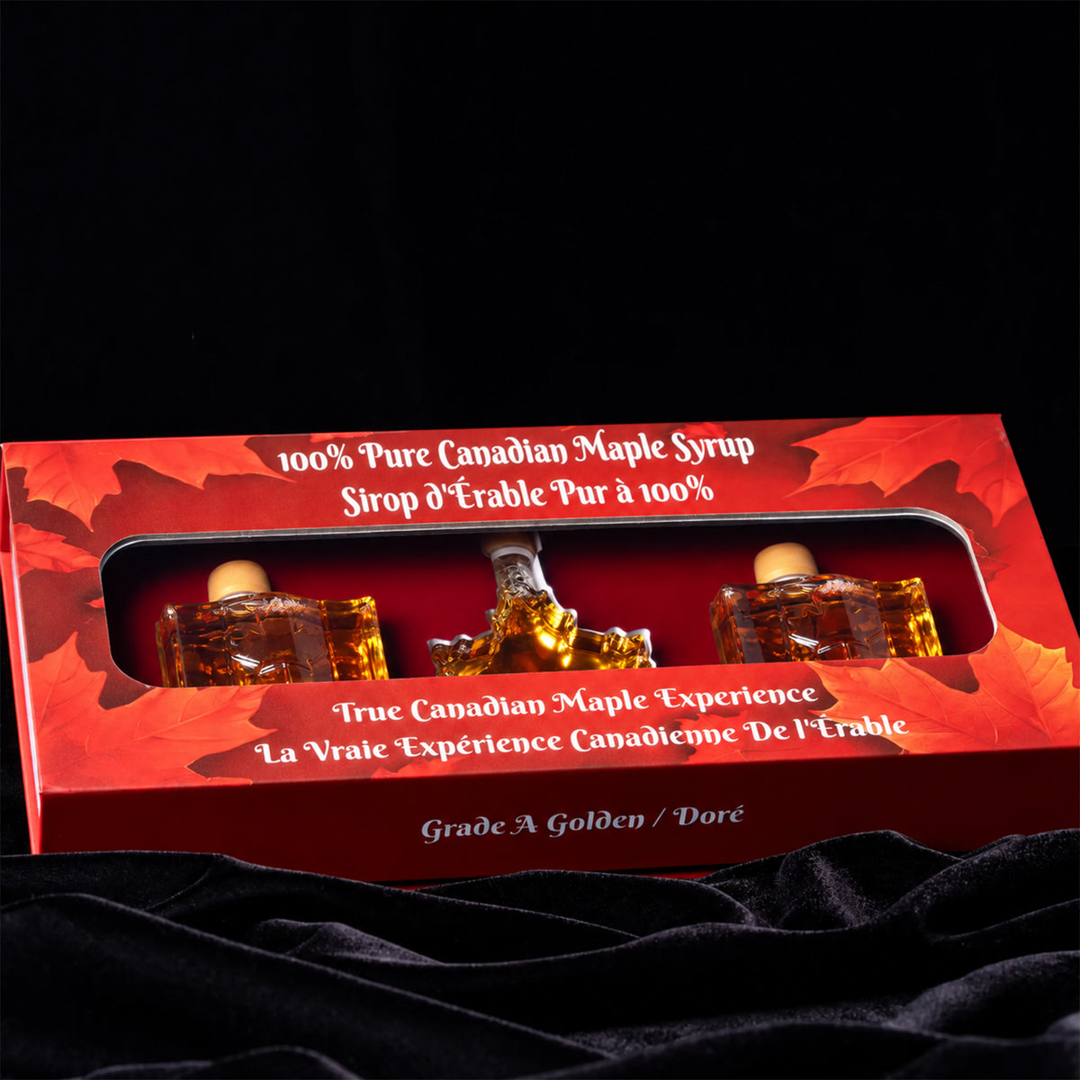 Maple Logistic Inc. Maple Syrup Canadian Gift Box 3 x 50ml