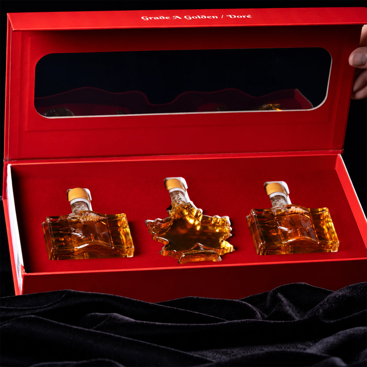 Maple Logistic Inc. Maple Syrup Canadian Gift Box 3 x 50ml