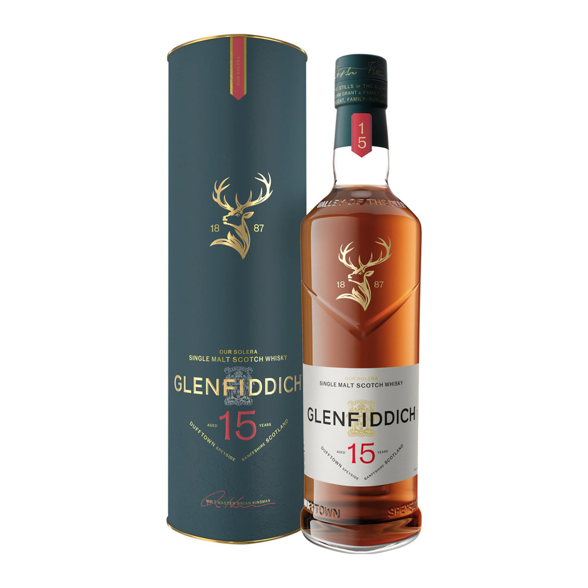 Glenfiddich 15 Year Old Solera Single Malt 1L