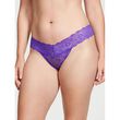 Victoria'S Secret Posey Lace Thong Panty S