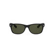 Rayban Black Sunglasses Rubber Crys Green Lens 0RB213262252