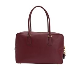 Prada  Saffiano Bauletto Handbag  Pièce de luxe authentique d’occasion