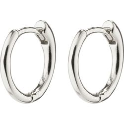 Pilgrim EANNA recycled small hoops silver-plated