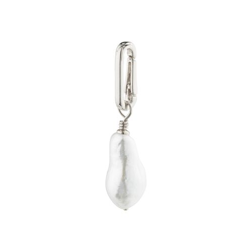 Pilgrim CHARM pearl pendant, silver-plated