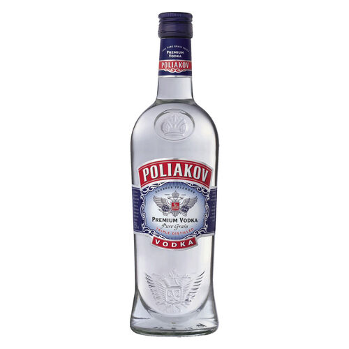 Poliakov Premium  Vodka   |   750 ml   |   France 