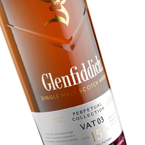 Glenfiddich Perpetual Collection Vat 03 15 Years Old Single Malt Scotch Whisky 700ml