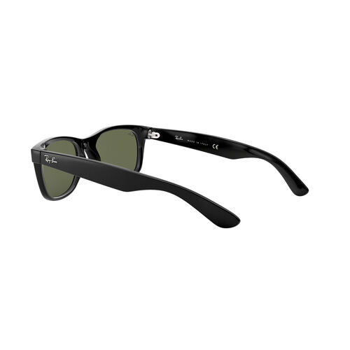 Rayban Black Sunglasses Crys Green Lens 0RB213290152