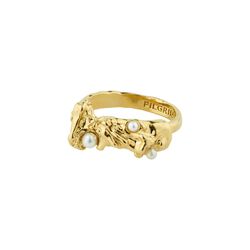 Pilgrim MAGNOLIA recycled ring gold-plated