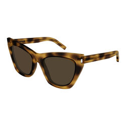 Saint Laurent Eyewear Sl214Kate-017 Ladies Sunglasses Havana