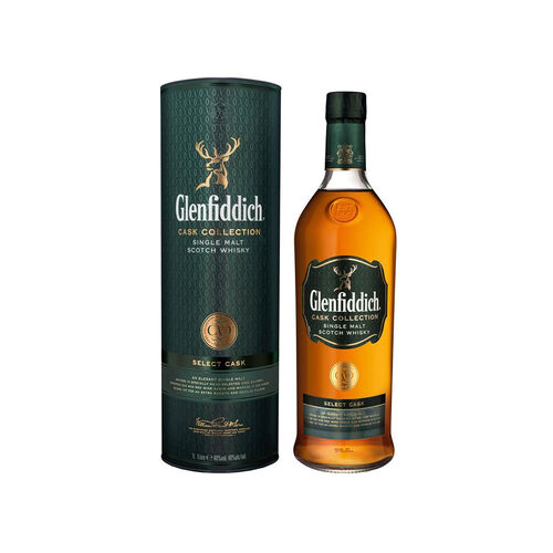 Glenfiddich Select Cask Whisky Whisky écossais   |   1 L |   Royaume Uni  Écosse 