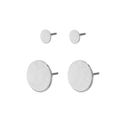 Pilgrim JACY recycled earrings set silver-plated