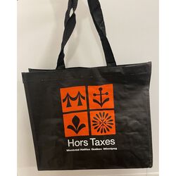 Reusable Bags Sac Réutilisable Montréal Hors Taxes Grand