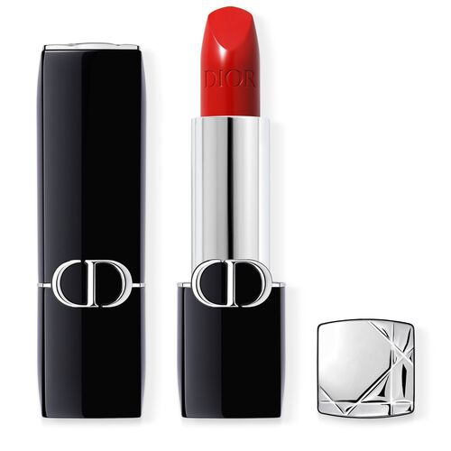 Dior Rouge Dior Lipstick Comfort and Long Wear 080 Red Smile Satiny Finish