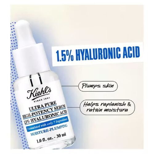 Kiehl's Since 1851 Sérum ultra pur haute puissance 1,5 % d'acide hyaluronique 30ml