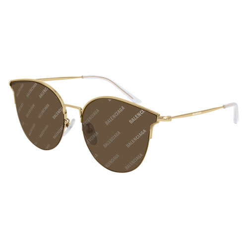 Balenciaga BB0013S Sunglasses Unisex Gold 30006580005