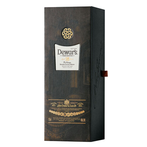 Dewars 18 Year Old Founder Scotch Whisky 1L