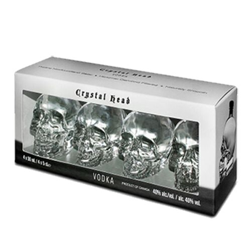 Crystal Head Crystal Head Vodka 4x5cl Miniatures Set