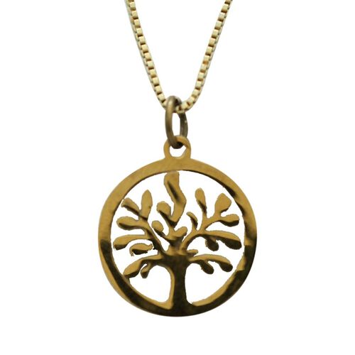 Kc Gifts Necklace Gold Tree of Life