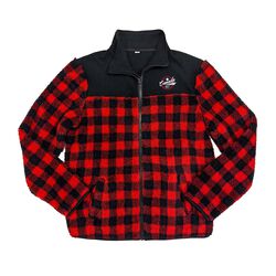 Gary Gurmukh Sales Ltd Plaid Fleece Jacket - Adult S