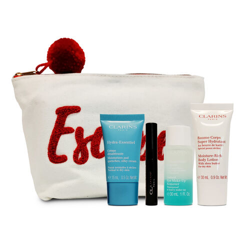 Gift With Purchase Free Makeup Pouch with purchase of $50 or more from Clarins 