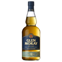 Glen Moray 12YO Scotch Single Malt  750ml